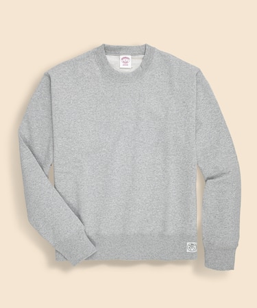 コットンフレンチテリー GFロゴラベル スウェットシャツ