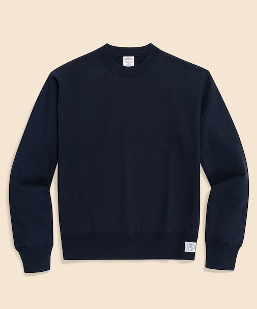 コットンフレンチテリー GFロゴラベル スウェットシャツ