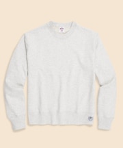 コットンフレンチテリー GFロゴラベル スウェットシャツ