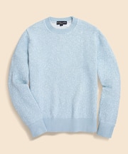 コットン/リネン クルーネックセーター