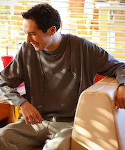 ◆オンラインストア限定◆ギマコットン Vネックカーディガン