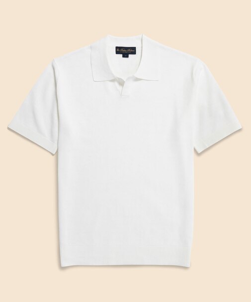 ギマコットン ジョニーカラー ポロセーター