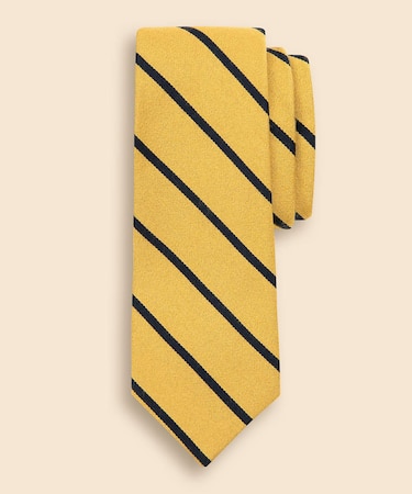 ウール／シルク　BB#3ストライプタイ