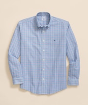 ストレッチオックスフォード GFロゴ チェック カジュアルシャツ Regular Fit