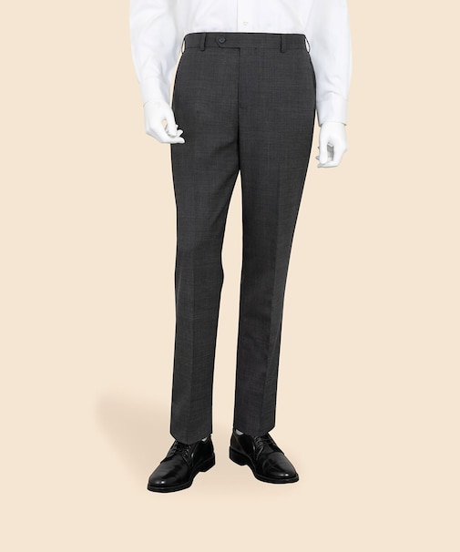 Brooks Brothers Explorer ウール グレンプラッド プレーンフロント トラウザーズ Classic