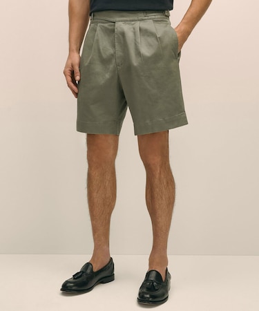 ストレッチコットン　8inグルカショーツ