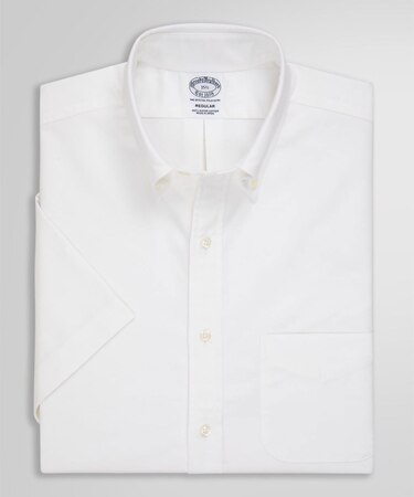 スーピマコットン オックスフォード ショートスリーブ ドレスシャツ Regular Fit