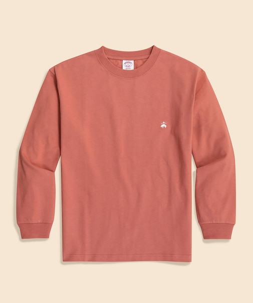 USAコットンジャージー　ヘビーウェイト　GFロゴ　ロングスリーブ　Tシャツ