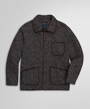 ウール/コットン ビーチクロス ショートジャケット