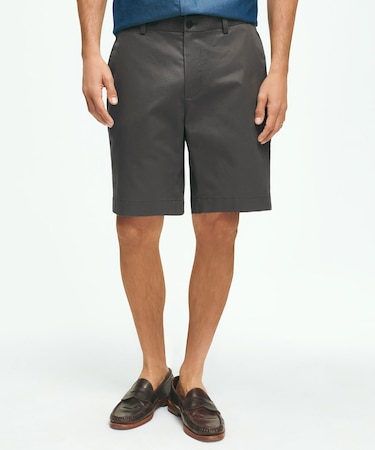 ストレッチコットン　ライトウエイトアドバンテージチノ　プレーンフロント　9inショーツ