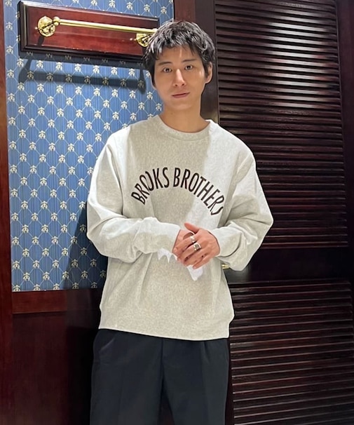 ◆オンラインストア限定◆LOGO Series　アーチロゴプリント　スウェットシャツ