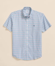 ストレッチオックスフォード　GFロゴ　ショートスリーブ　カジュアルシャツ　Regular Fit