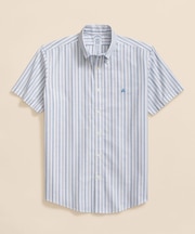 ストレッチオックスフォード　GFロゴ　ショートスリーブ　カジュアルシャツ　Regular Fit