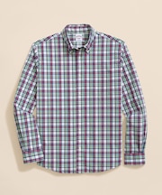 コットンポプリン チェック フライデーシャツ