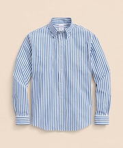 コットンポプリン ブッチャーストライプ フライデーシャツ