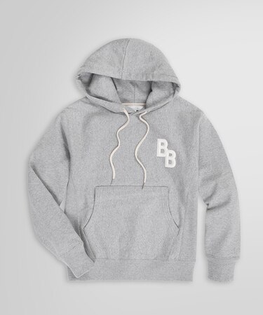 コットンフレンチテリー BBロゴ プルオーバー フーディー