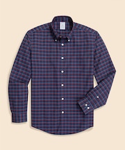 ストレッチオックスフォード　GFロゴ　シーズナルパターン　カジュアルシャツ　Regular Fit