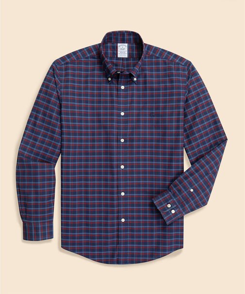 ストレッチオックスフォード GFロゴ シーズナルパターン カジュアルシャツ Regular Fit