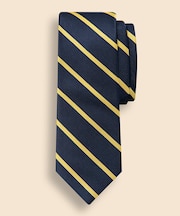 シルク　BB#3バーストライプ　レップタイ　Made in USA