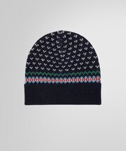 ウール/アルパカ フェアアイル ニットキャップ