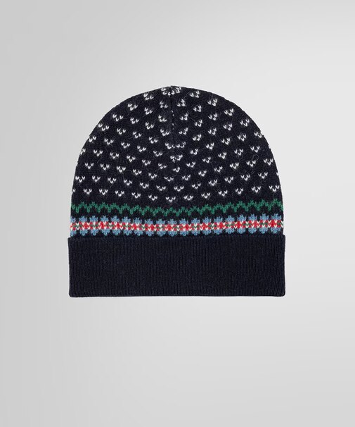 ウール/アルパカ フェアアイル ニットキャップ