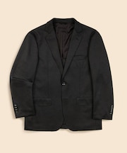 ウール／ポリエステル　ニット　ピンドット　シングル２釦ジャケット　Classic