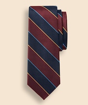 シルク　アーガイルサザーランド　レップタイ　Made in USA