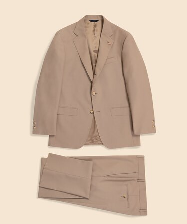 ポリエステル/ウール ポプリン 段返り3釦サックスーツ Traditional Made in USA