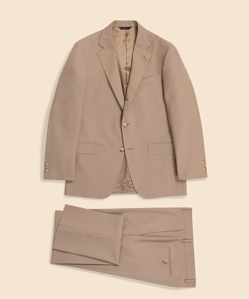 ポリエステル/ウール ポプリン 段返り3釦サックスーツ Traditional Made in USA