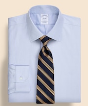 スーピマコットンストレッチ ダイヤモンドドビー ドレスシャツ Regular Fit