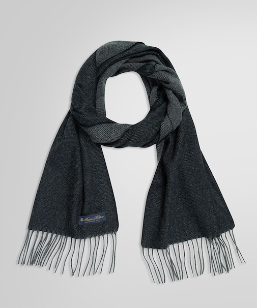 カシミヤ ヘリンボーン マフラー