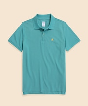 スーピマコットンストレッチ　ピケ　GFロゴ　ポロシャツ　Slim Fit