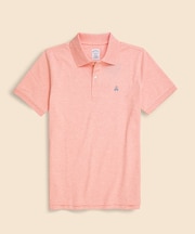 スーピマコットンストレッチ　ピケ　GFロゴ　ポロシャツ　Slim Fit