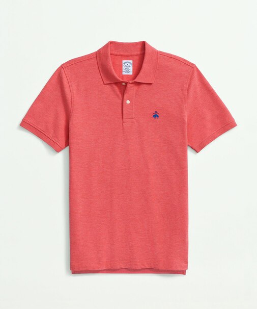 スーピマコットンストレッチ　ピケ　GFロゴ　ポロシャツ　Slim Fit