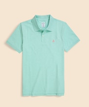 スーピマコットンストレッチ　ピケ　GFロゴ　ポロシャツ　Slim Fit