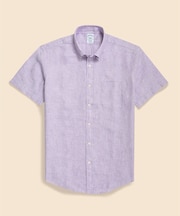 アイリッシュリネン　ショートスリーブ　スポーツシャツ　Regular Fit