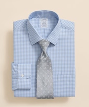 スーピマコットンストレッチ ロイヤルオックスフォード チェック ドレスシャツ Regular Fit