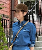 【Double B Collection】 コットン　ライトウェイトデニム　BBロゴ　ボタンダウンシャツ　Classic Fit