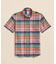 コットン　マドラスチェック　ショートスリーブ　カジュアルシャツ　Regular Fit