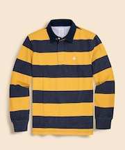 コットンジャージー　GFロゴ　ラグビーシャツ