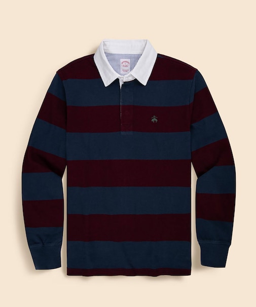 コットンジャージー　GFロゴ　ラグビーシャツ