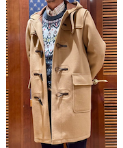 ウール　ダブルフェイス　ダッフルコート