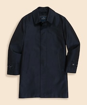 コットン／ポリエステル　ギャバジン　キルティングライナー　カーコート