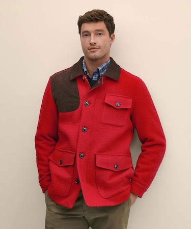 ウール／ナイロン　カセンティーノ　ハンティングジャケット