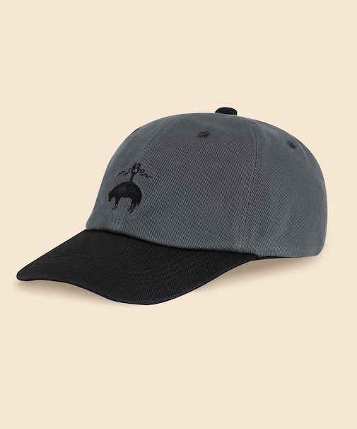 ◆オンラインストア限定◆  コットンツイル　ビッグGFロゴ　バイカラー　ベースボールキャップ