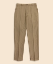 コットン　フランネルライニング　プレーンフロント　チノパンツ　Regular