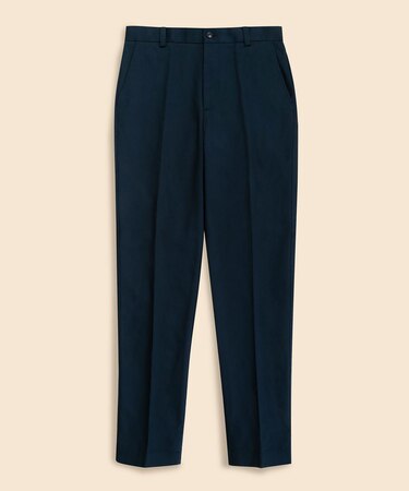 コットン フランネルライニング プレーンフロント チノパンツ Regular