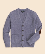 ブラッシュドウール　Vネックカーディガン