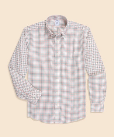 スーピマコットンストレッチツイル チェック カジュアルシャツ Regular