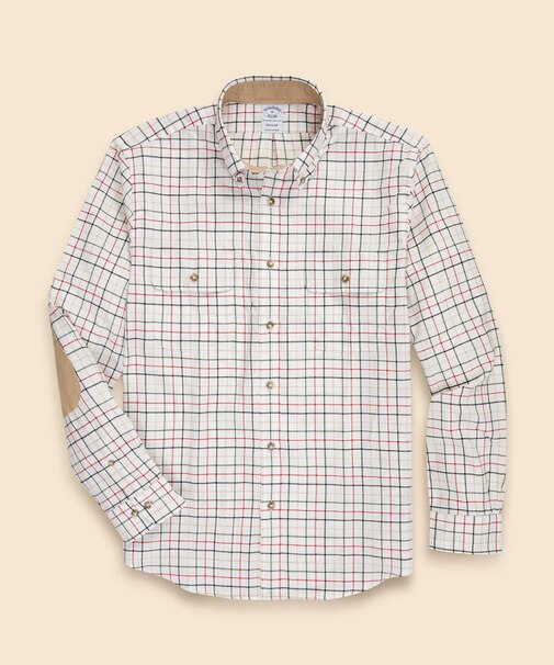 コットン／カシミヤ　フランネル　ダブルポケット　カジュアルシャツ　Regular Fit